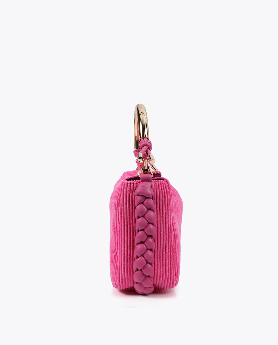 Custom Metallic Handle Crossbody Bag