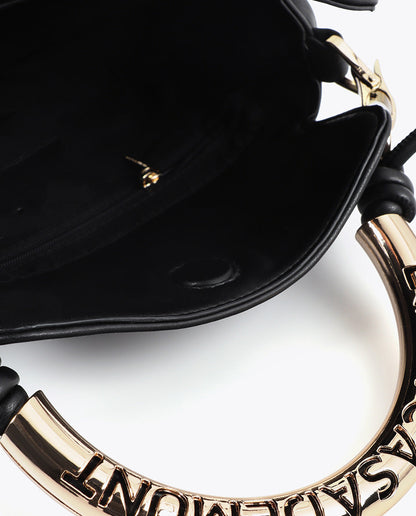 Custom Mini Crossbody Bag with Metal Handle