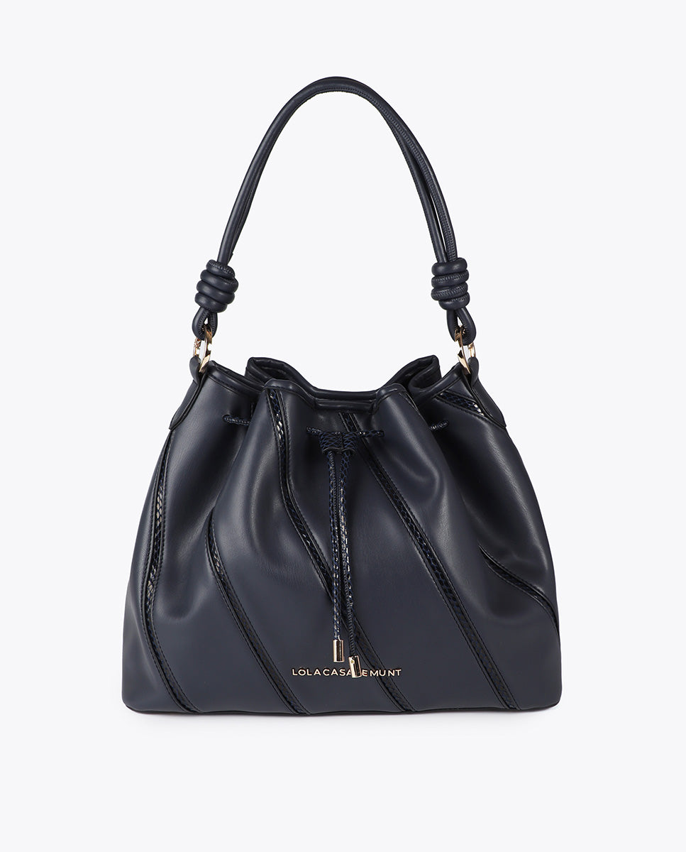 Judas Bag with Snake Skin Effect