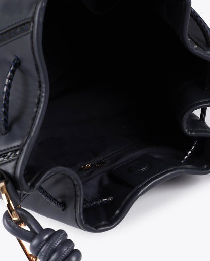 Judas Bag with Snake Skin Effect