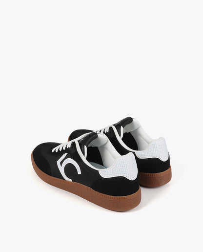 Nylon Strass Sneakers