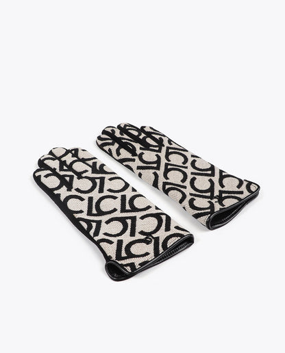 Logo Jacquard Gloves