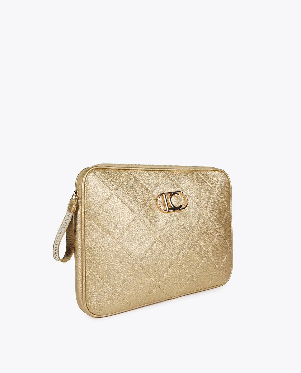 Diamond Monogram Laptop Sleeve