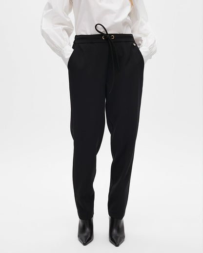 Jogger Pants with Cord Detail