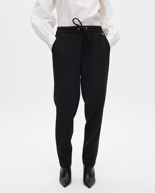 Jogger Pants with Cord Detail