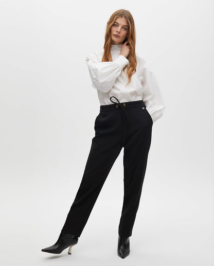 Jogger Pants with Cord Detail