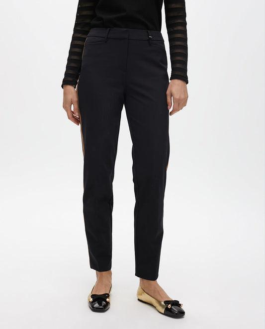 Basic Trousers with Side Stripe