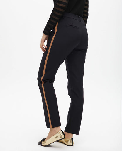 Basic Trousers with Side Stripe