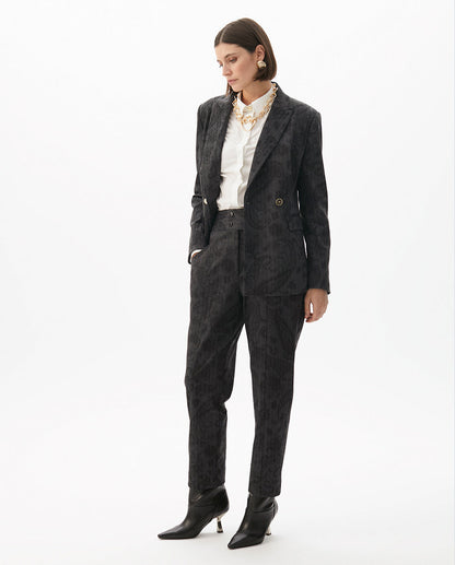 Diplomatic Paisley Jogger Pants