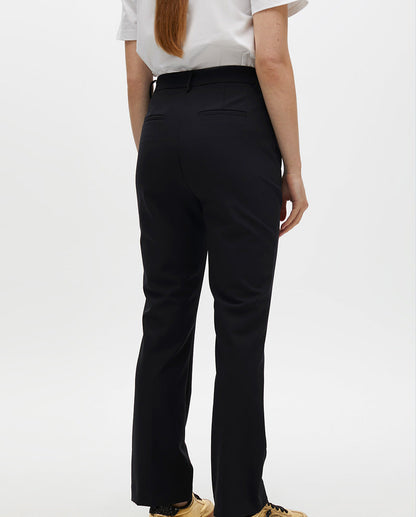 Straight-cut Technical Fabric Pants
