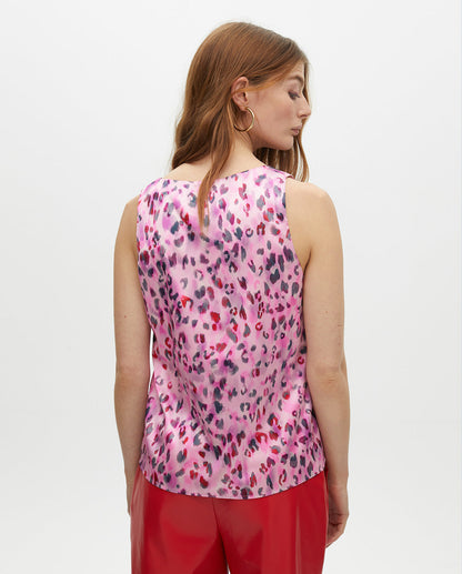 V-Neck Printed Top