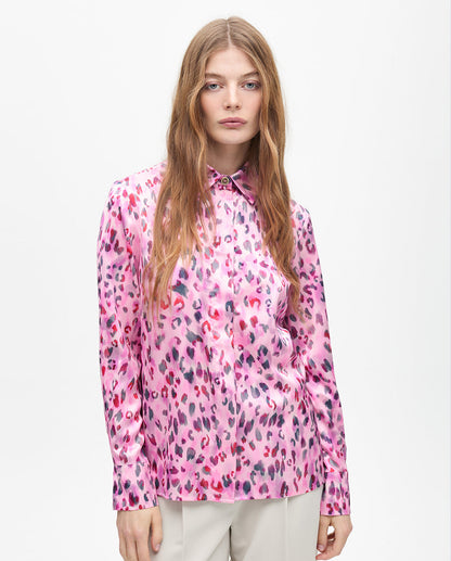 Straight Animal Print Shirt