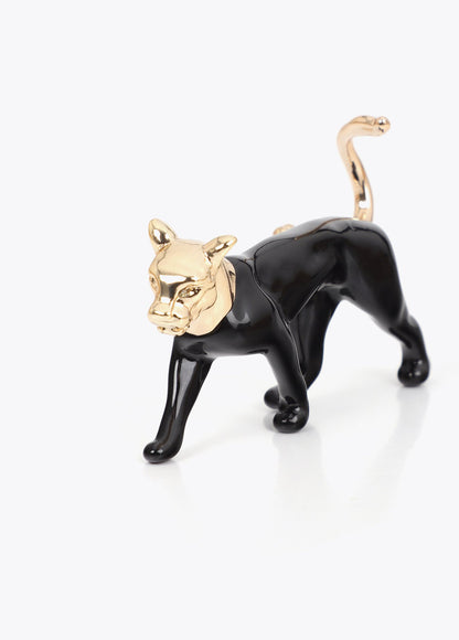 lf2603067-Leopard brooch-Metal-Black