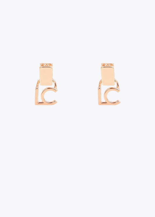 lf2603076-Logotyped earring-Gold