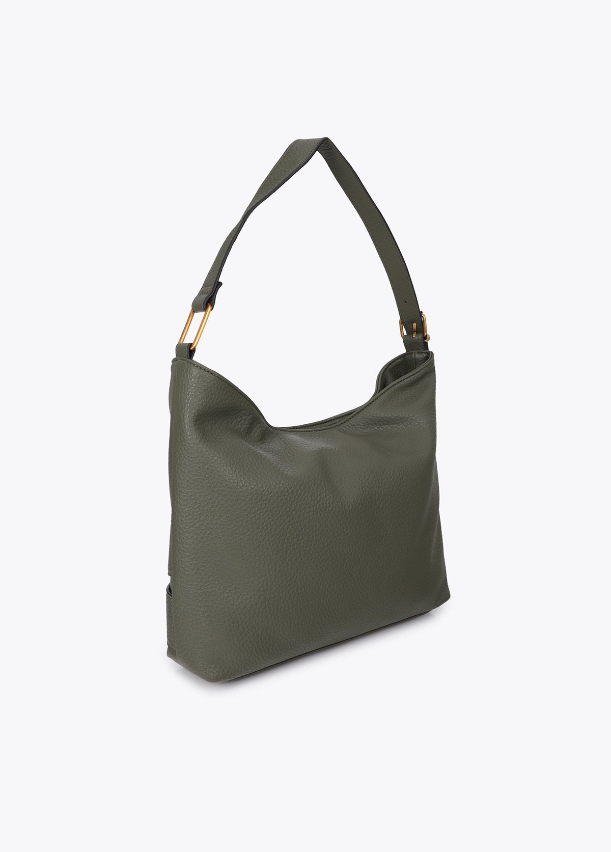 lf2604042-Hobo with belt detail-Khaki