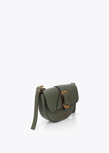lf2604043-Crossbody bag with belt detail-Khaki