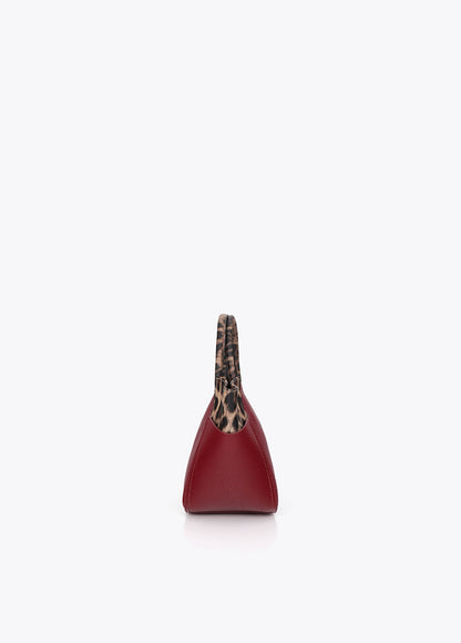 lf2604066-Tricolor shoulder bag-Bordeaux