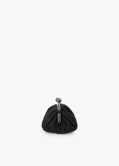 lf2604072-Jewellery bag with crystals-Black