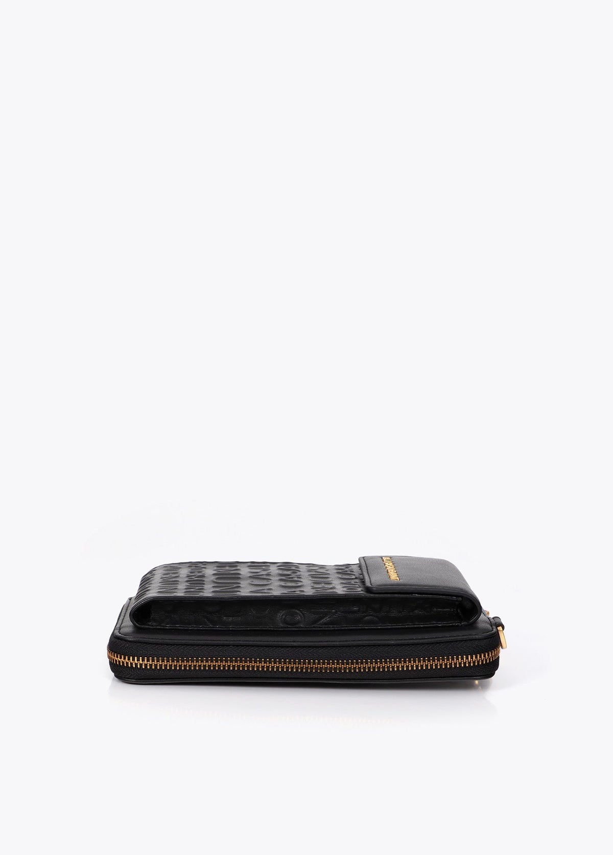 lf2612027-Stitching logo mobile phone case-Black