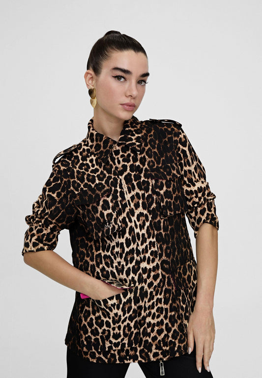 LS2402009-Black-Brown-Animal print jacket
