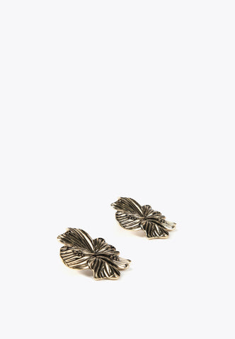 LS2403002-Gold-Flower earrings