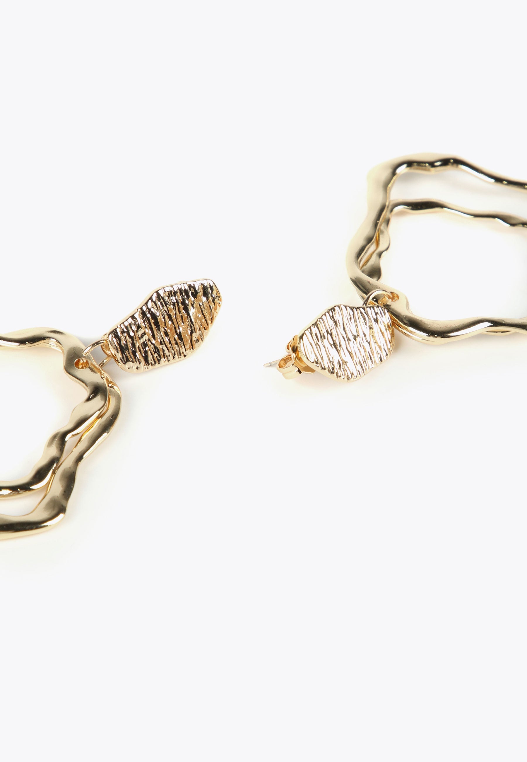 LS2403009-Gold-Multishape golden earrings