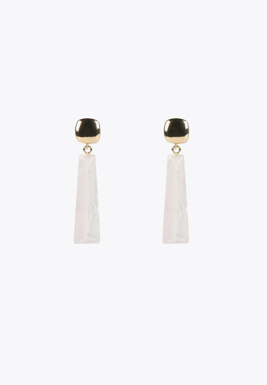 LS2403019-White-White two-piece earrings