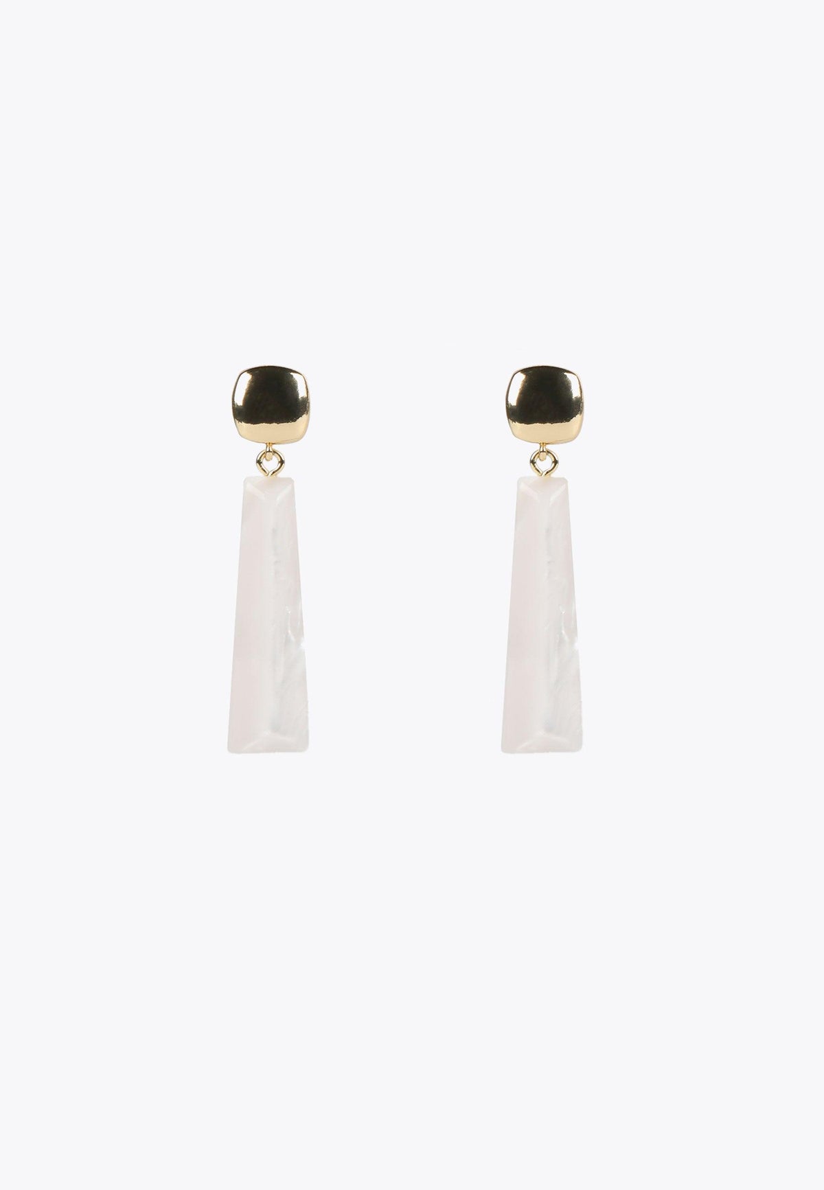 LS2403019-White-White two-piece earrings