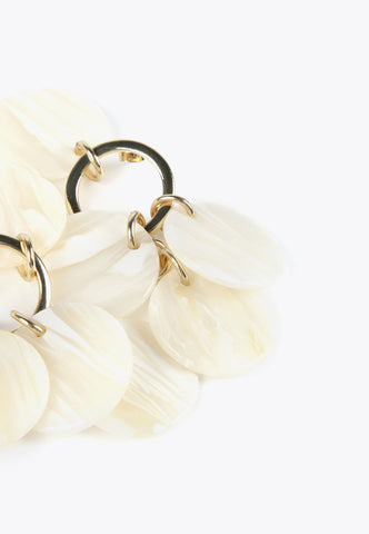 LS2403025-Ecru-Earrings with pearly pieces