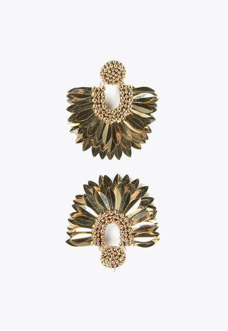 LS2403035-Gold-Fan earrings