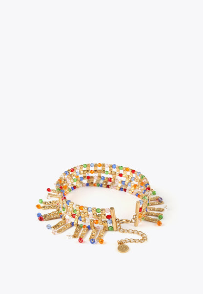LS2403039-Metal-Blue-Multicoloured choker