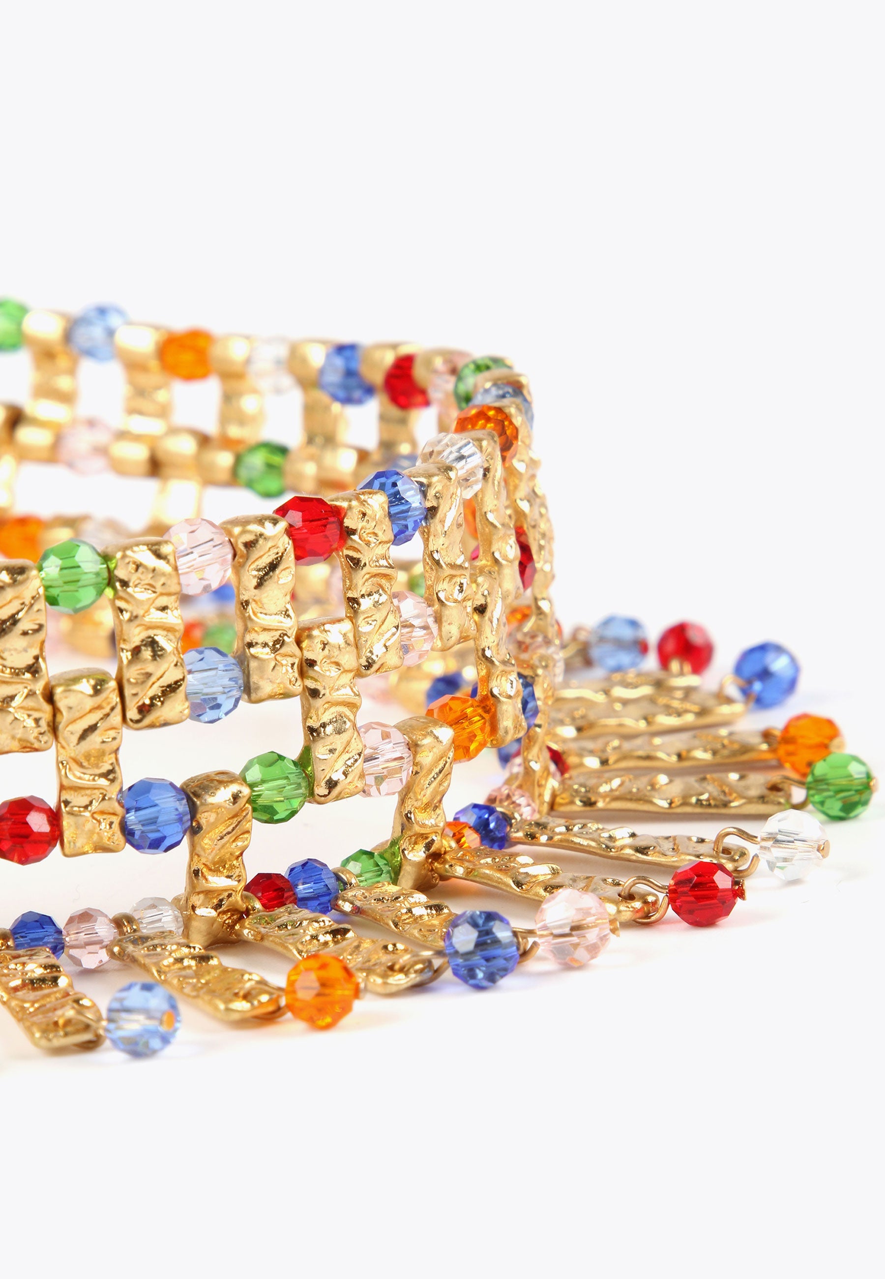 LS2403039-Metal-Blue-Multicoloured choker