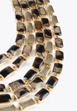 LS2403067-Gold-Multi-chain animal print necklace