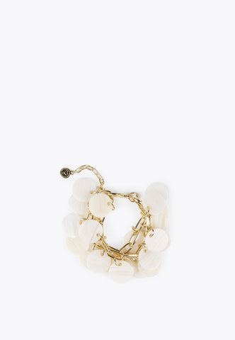 LS2403092-Ecru-Golden and pearly bracelet