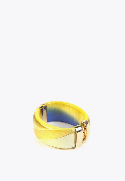 LS2403097-Lime-Colourful rigid bracelet