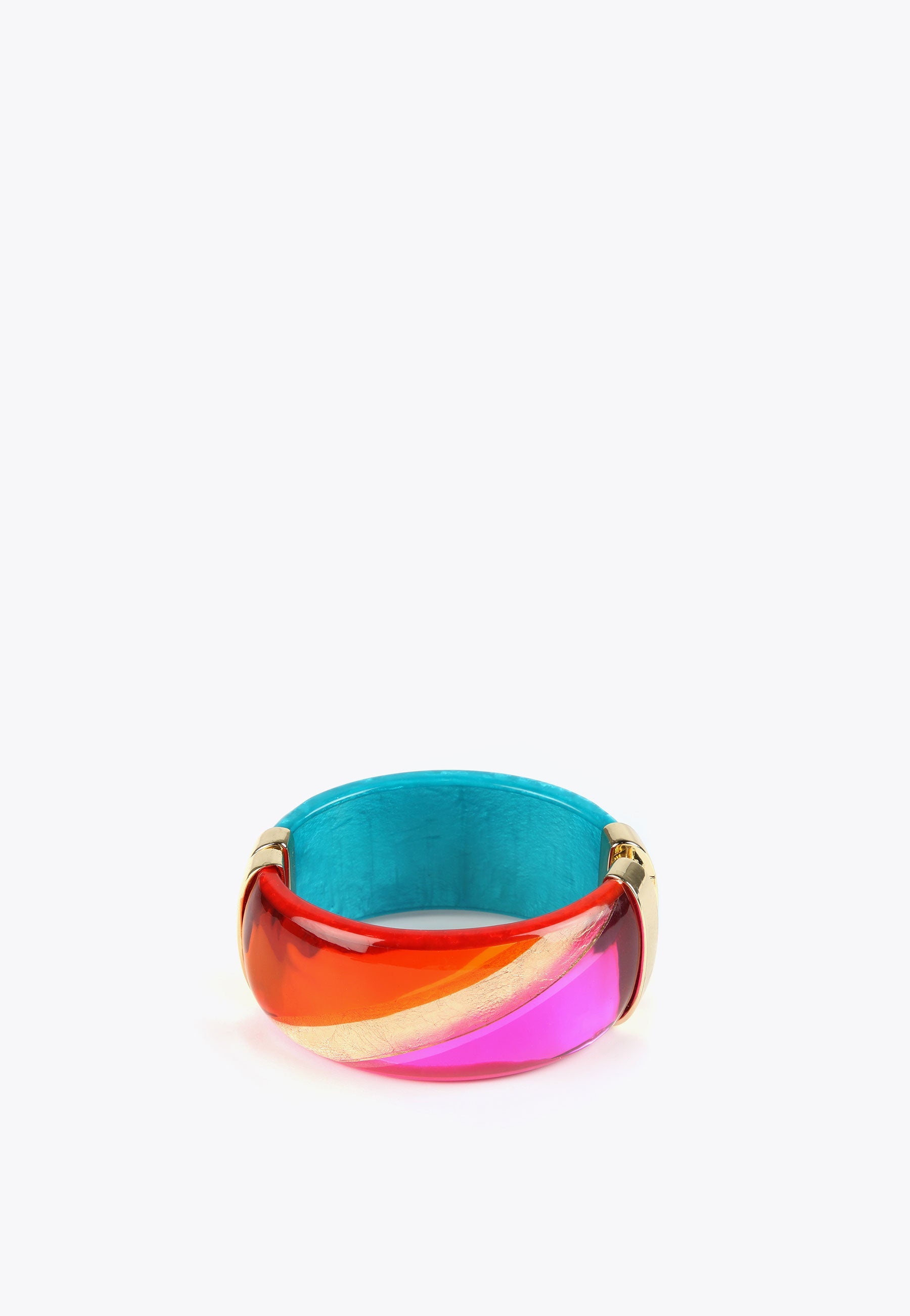 LS2403097-Orange-Colourful rigid bracelet