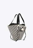LS2404002-Black-Ecru-Two-tone basket-style tote bag