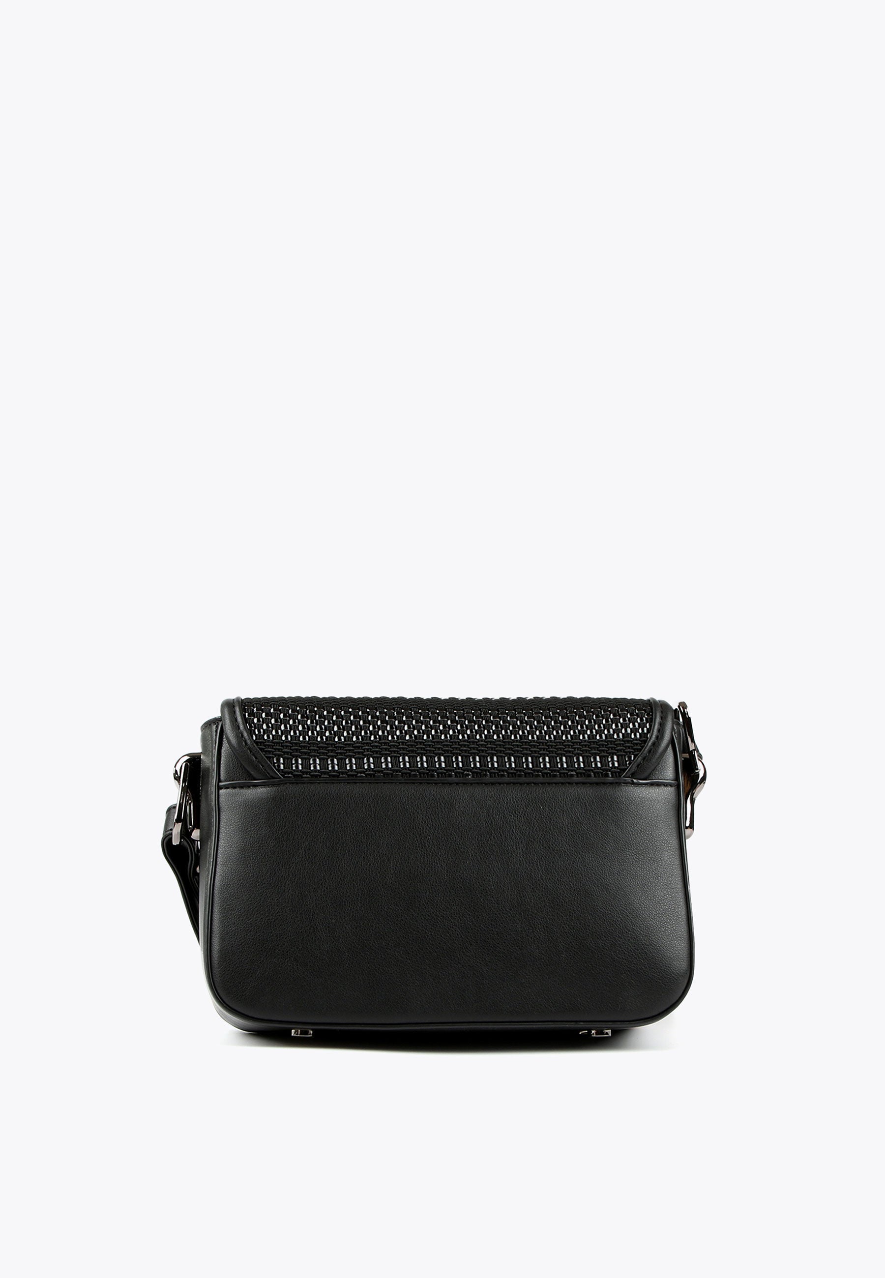 LS2404005-Black-Woven crossbody bag