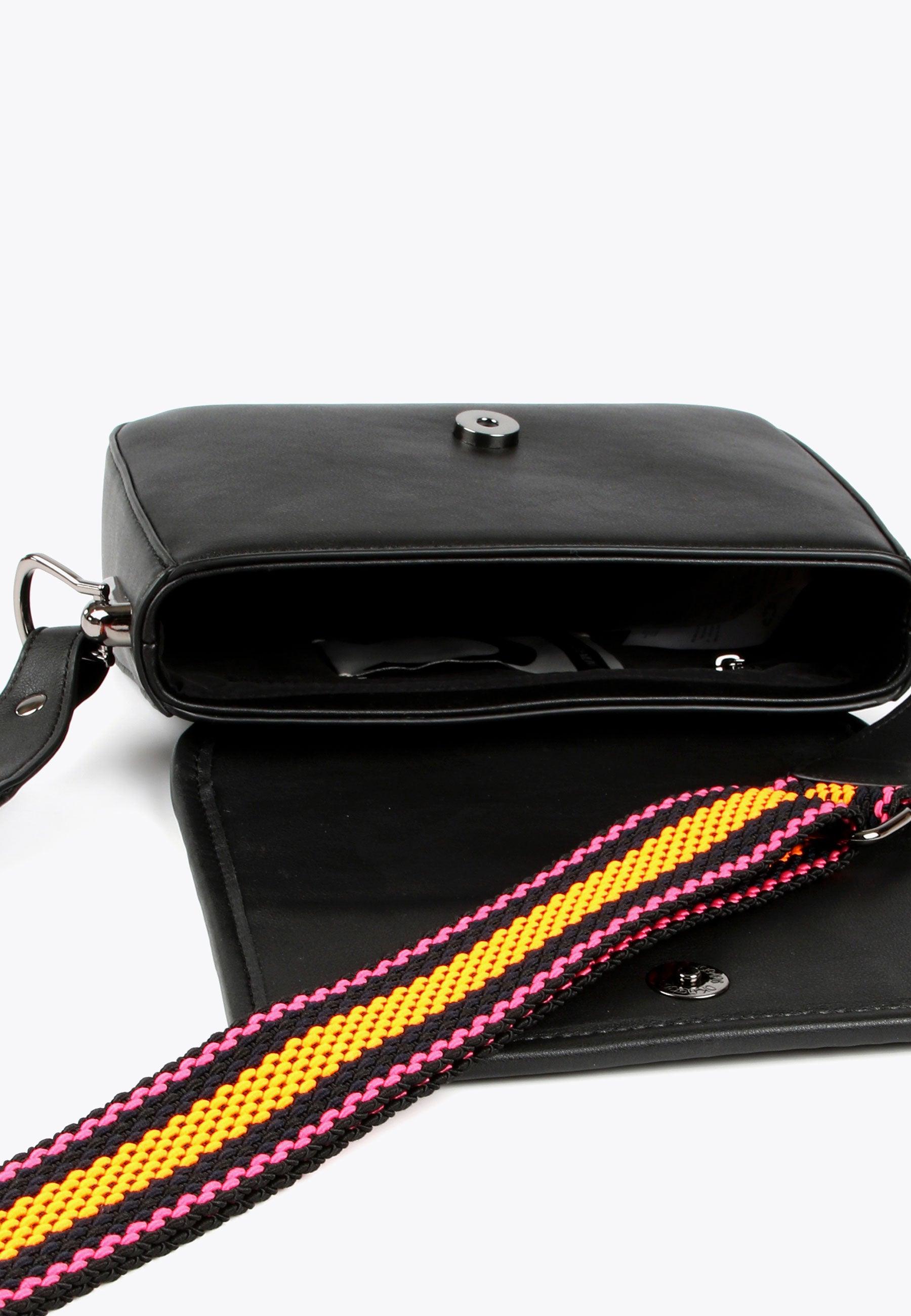 LS2404005-Black-Woven crossbody bag