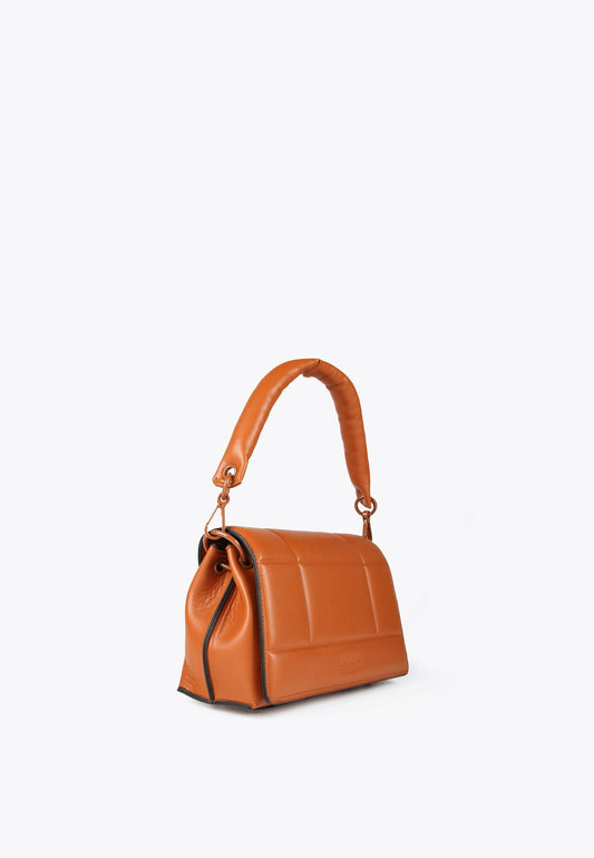 LS2404011-Camel-Padded crossbody bag