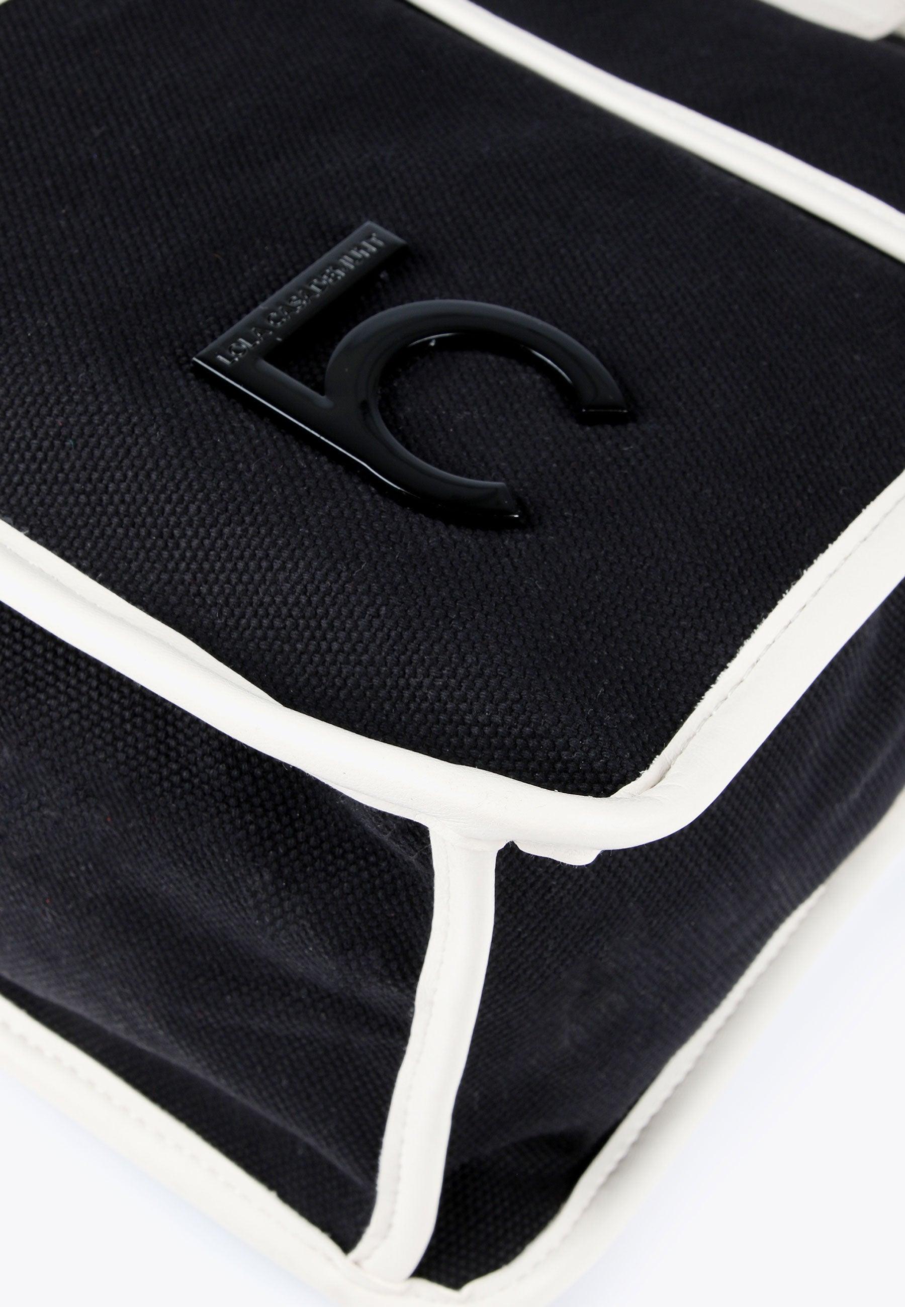 LS2404024-Black-Ecru-Black and white tote bag