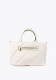 LS2404027-Ecru-Quilted tote bag