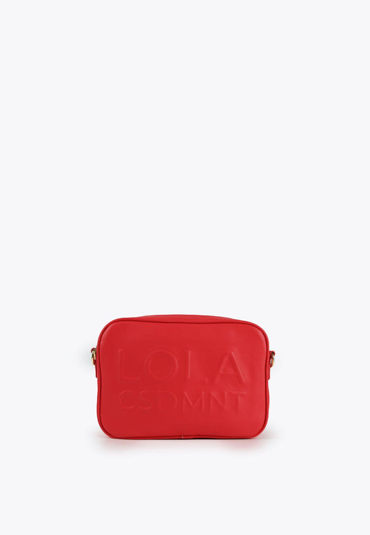 LS2404039-Red-Crossbody bag with a raised logo