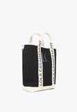 LS2404045-Black-Ecru-Logo tote bag