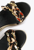 LS2405013-Black-Metal-Animal print wedge sandals