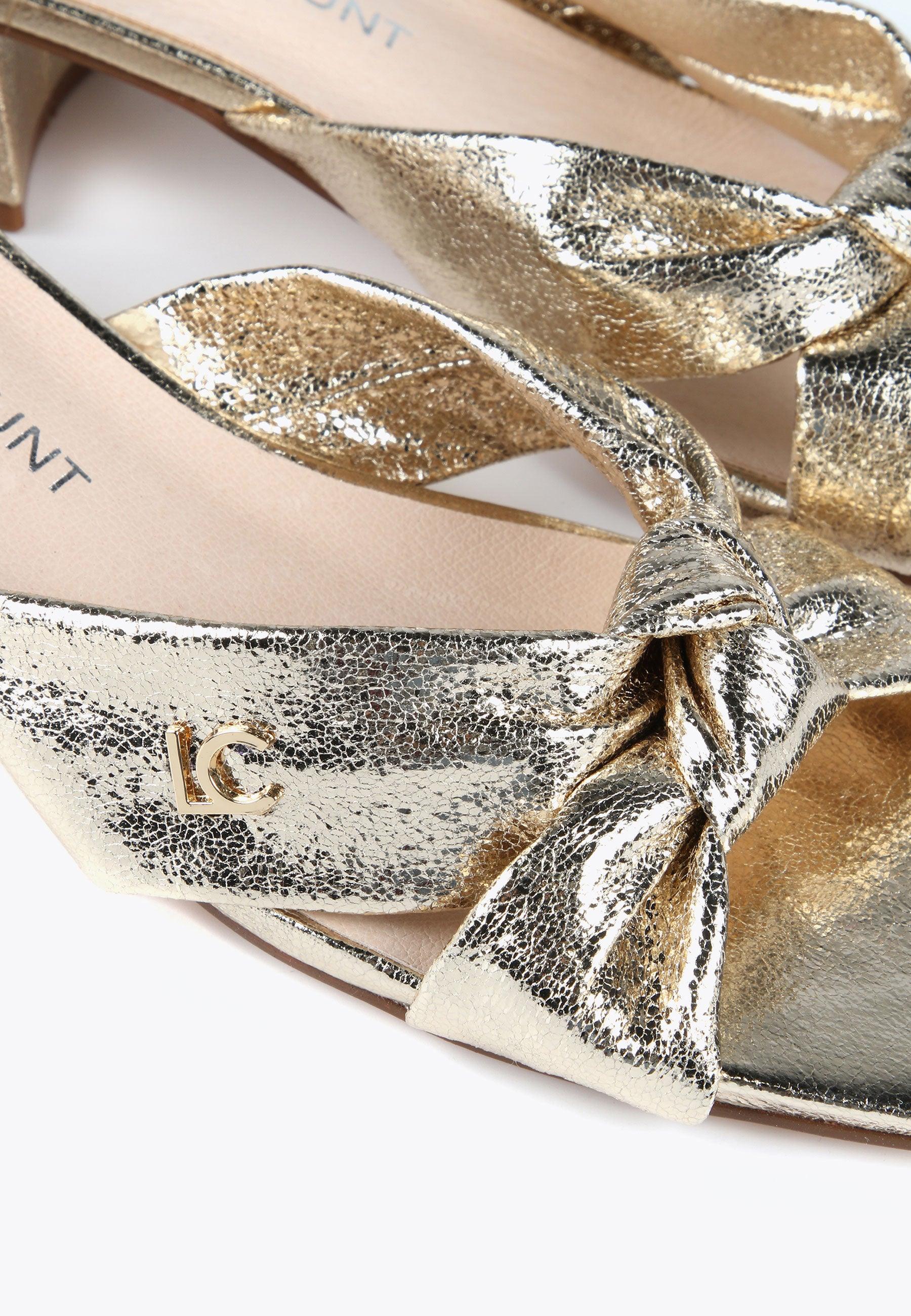 LS2405015-Gold-Metallic sandals