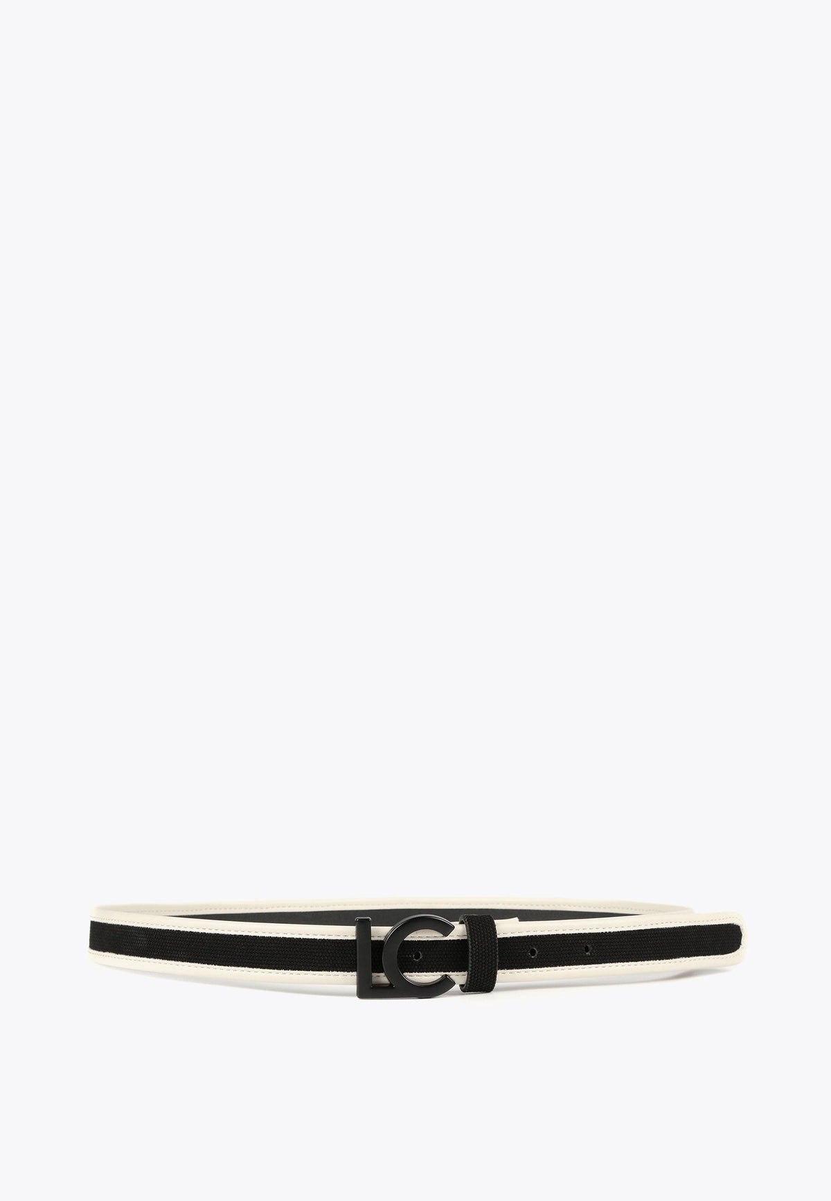 LS2406003-Black-Wide belt in contrast materials
