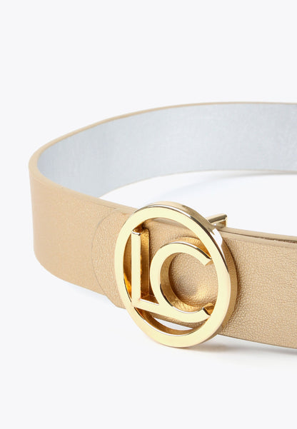 LS2406004-Gold-Reversible belt