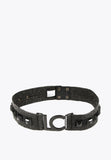 LS2406007-Black-Raffia-effect belt