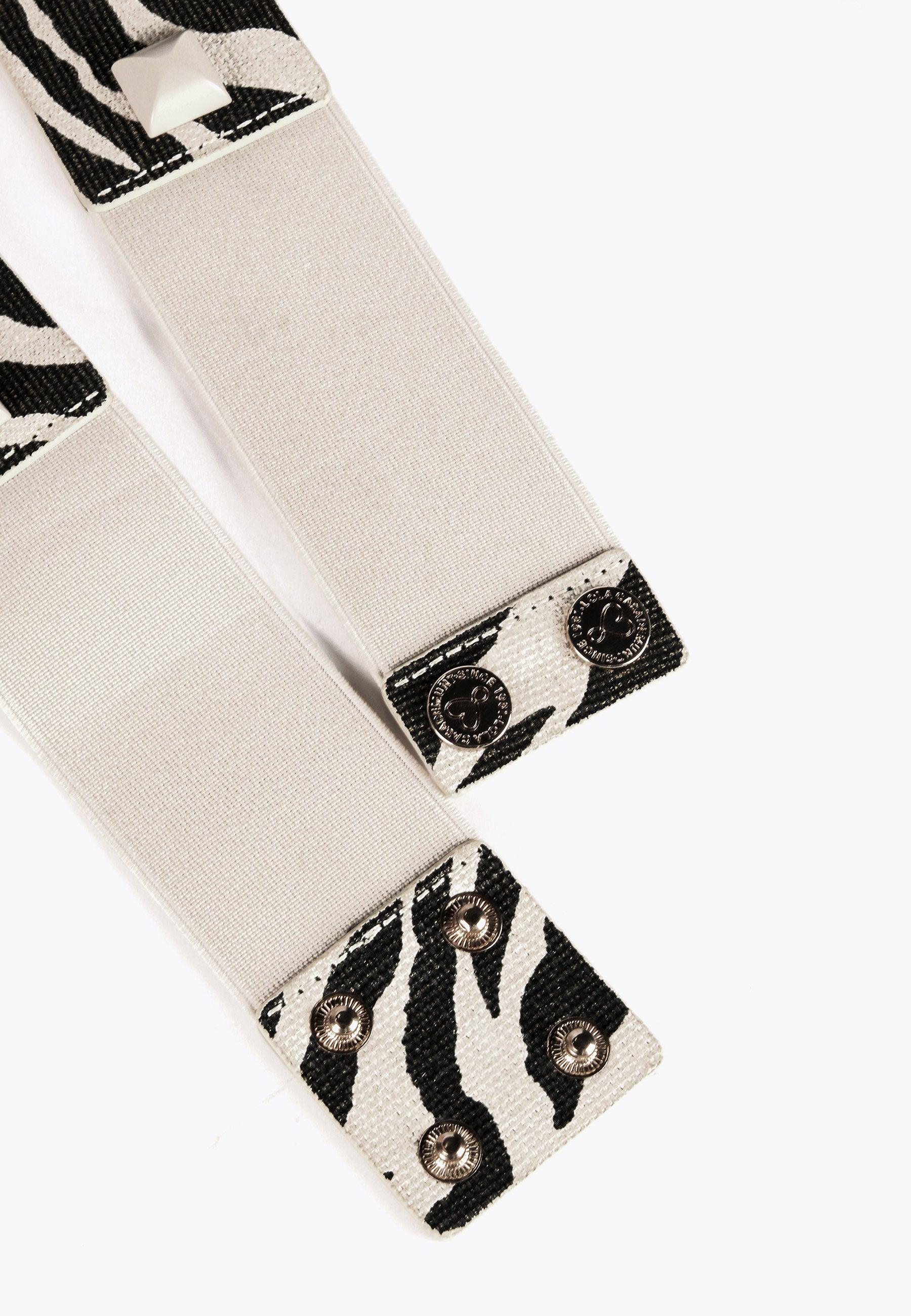 LS2406013-Ecru-Brown-Animal print elastic belt